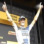Andy Schleck during stage 8 of the  Tour de France 2010